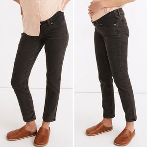 Madewell Maternity Side-Panel Perfect Vintage Jeans in Lunar Wash, 24